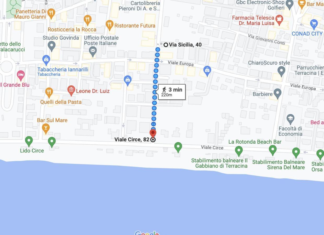 Casa Del Sole, In Via Sicilia Vicino Al Mare Apartman Terracina Kültér fotó